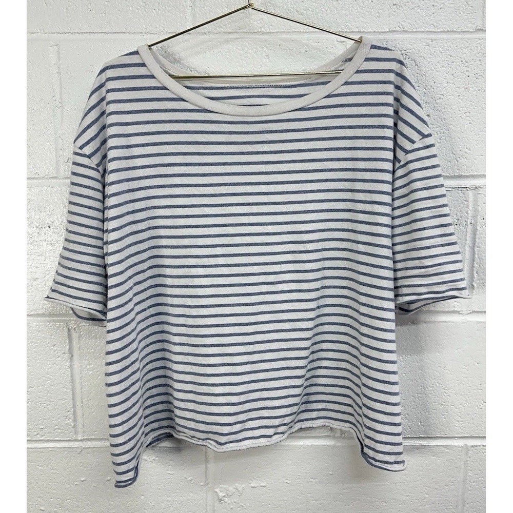 Frank & Eileen Heritage Jersey Josephine French Tee in French Stripe / Large
